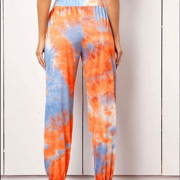Jolie & Joy tie dye sweat pants with elastic waist - Picture 11 of 11